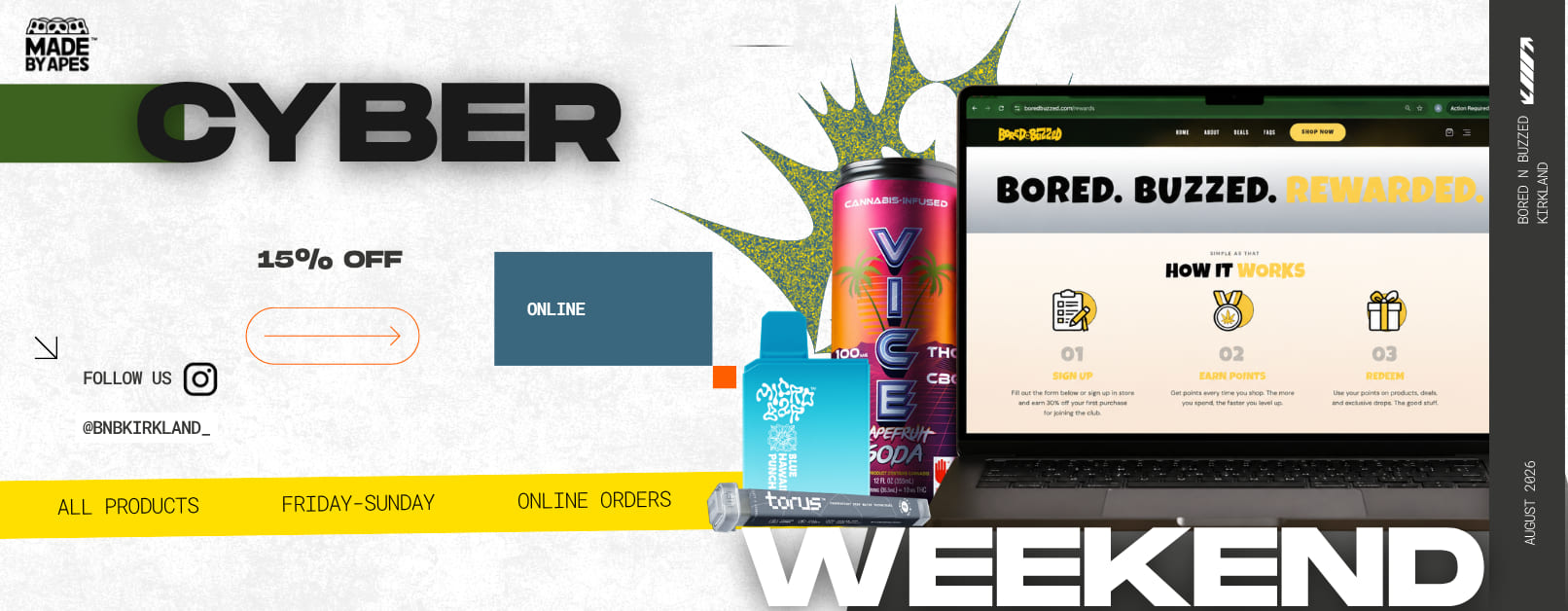 CYBER WEEKENDS