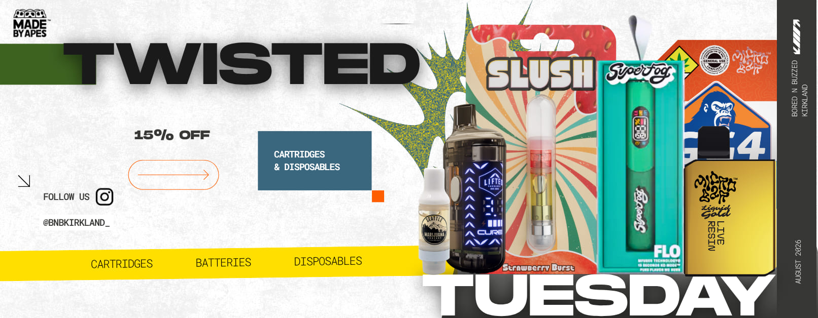 TWISTED TUESDAY